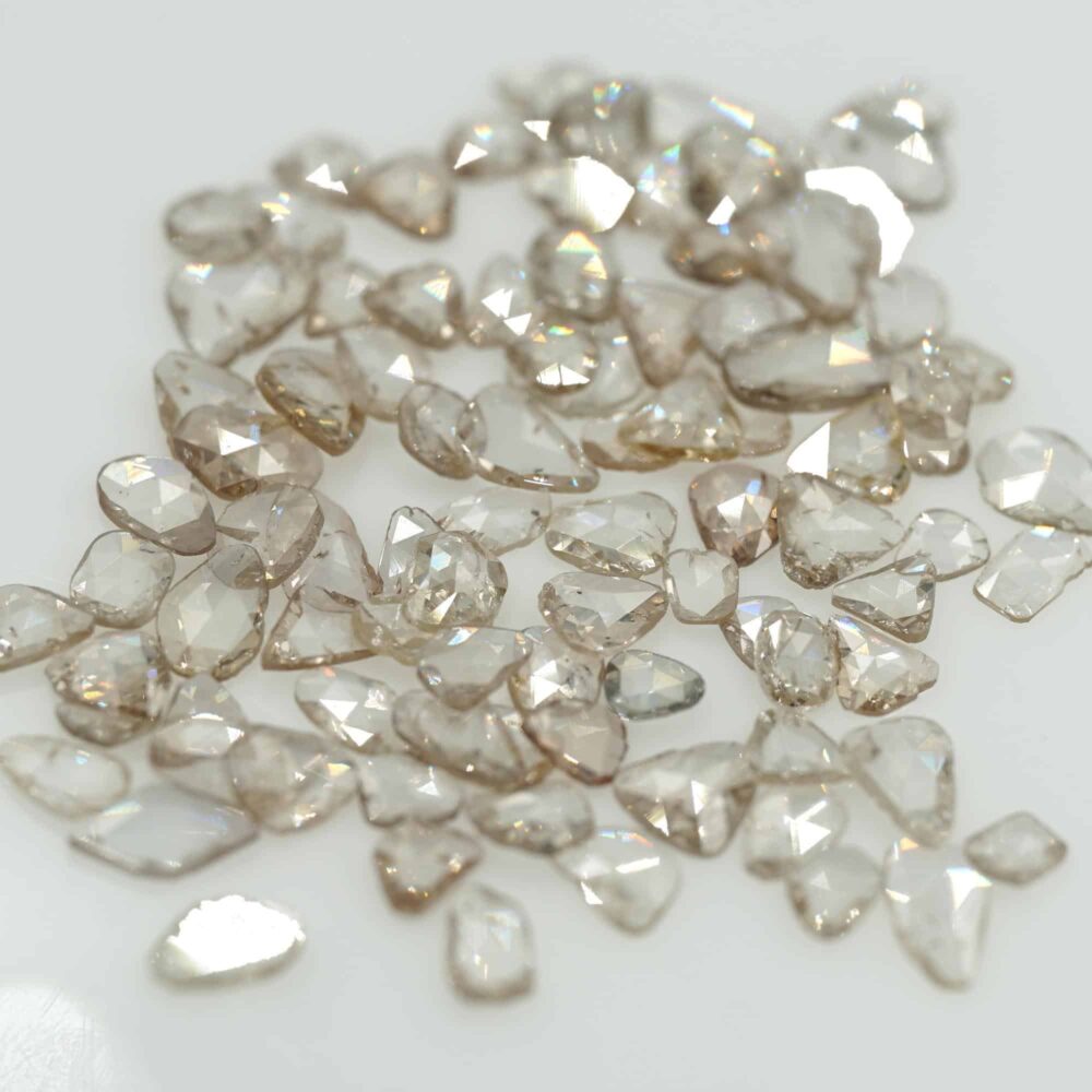 Tlb d-24 rose cut Diamonds