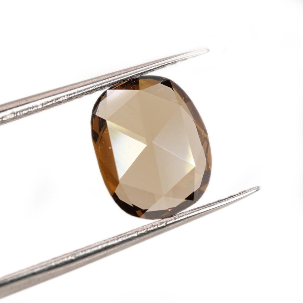 Oval shape rose cut Diamond